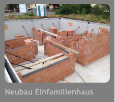 Neubau Einfamilienhaus